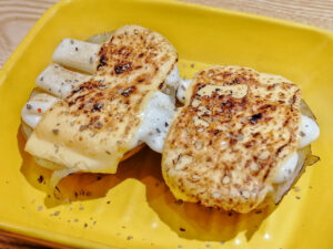 Grilled potato side dish